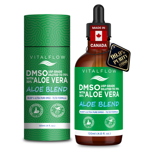 DMSO (USP) in a 70/30 Aloe Vera Blend