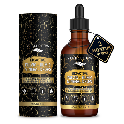 3:1 Humic-Fulvic Bioactive Mineral Blend Drops